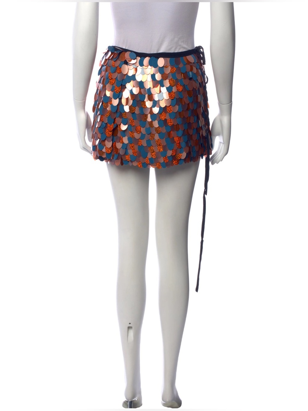 Dries Van Noten Gabrina Paillette Embroidered Mini Skirt - Picture 7 of 10